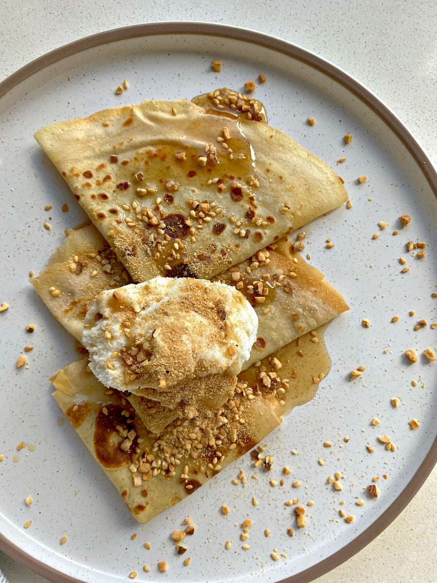 Vanilla Ice Cream Crêpes – Mizan spices
