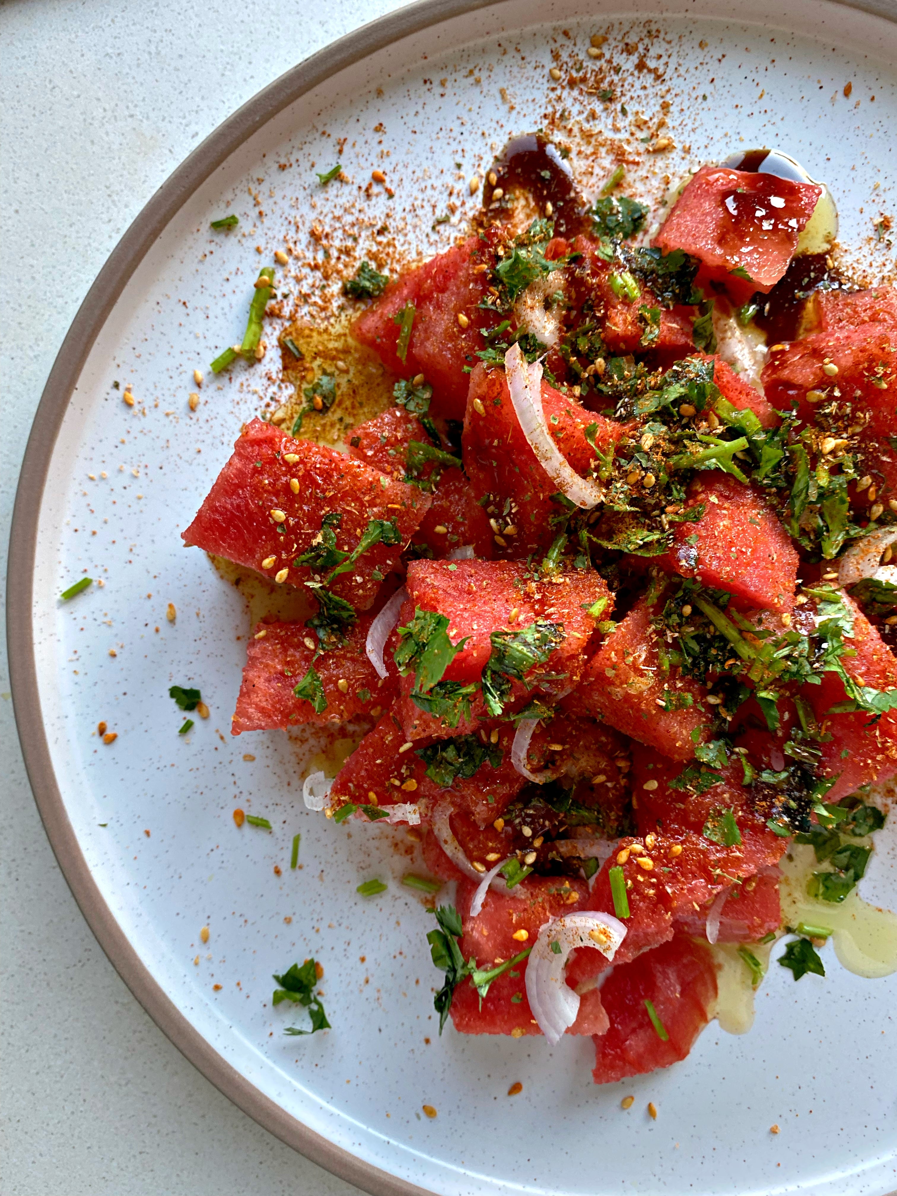 Fresh Watermelon Salad