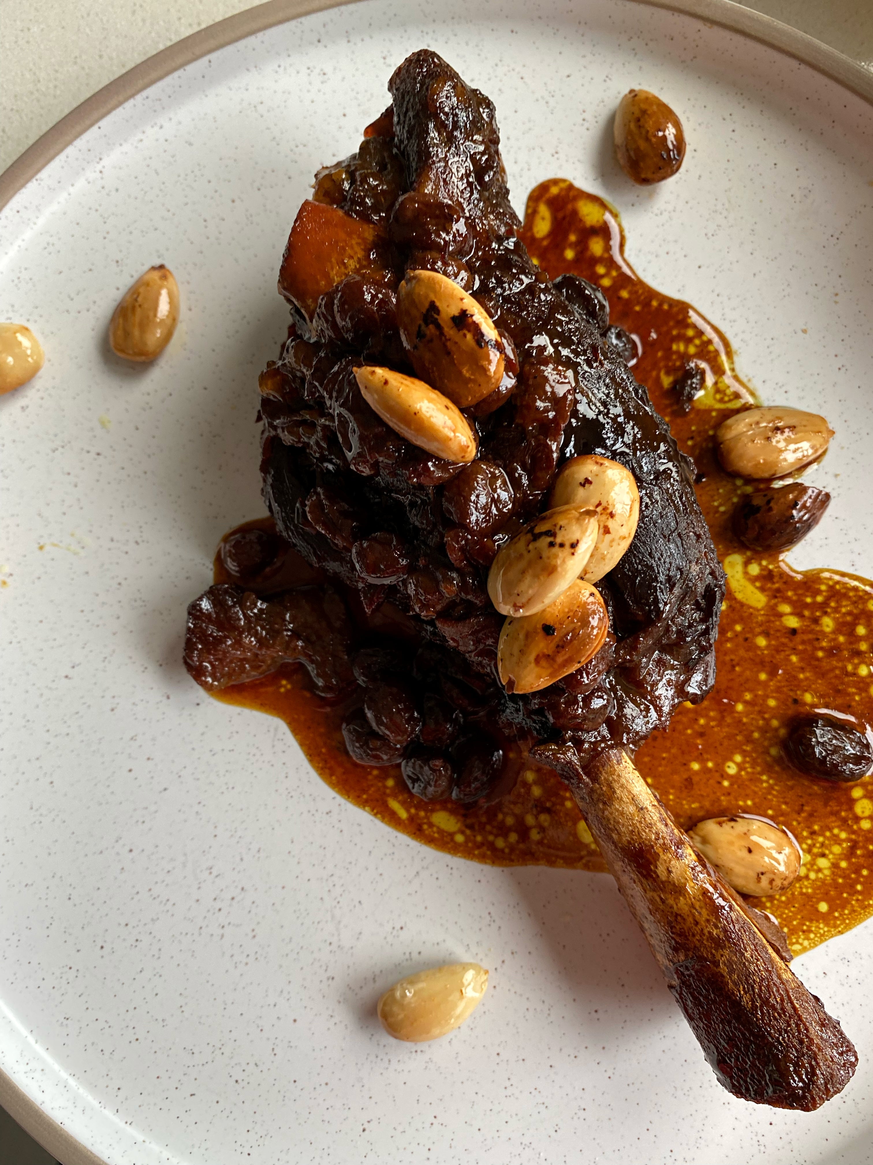 Moroccan Caramelized Lamb Tajine