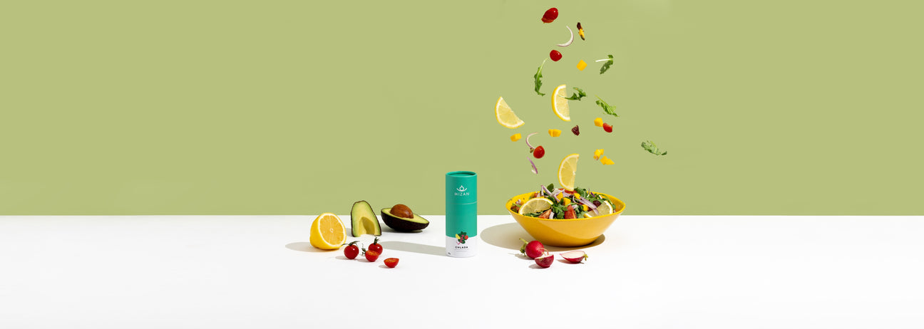 Organic delicious handcrafted salad spice blend