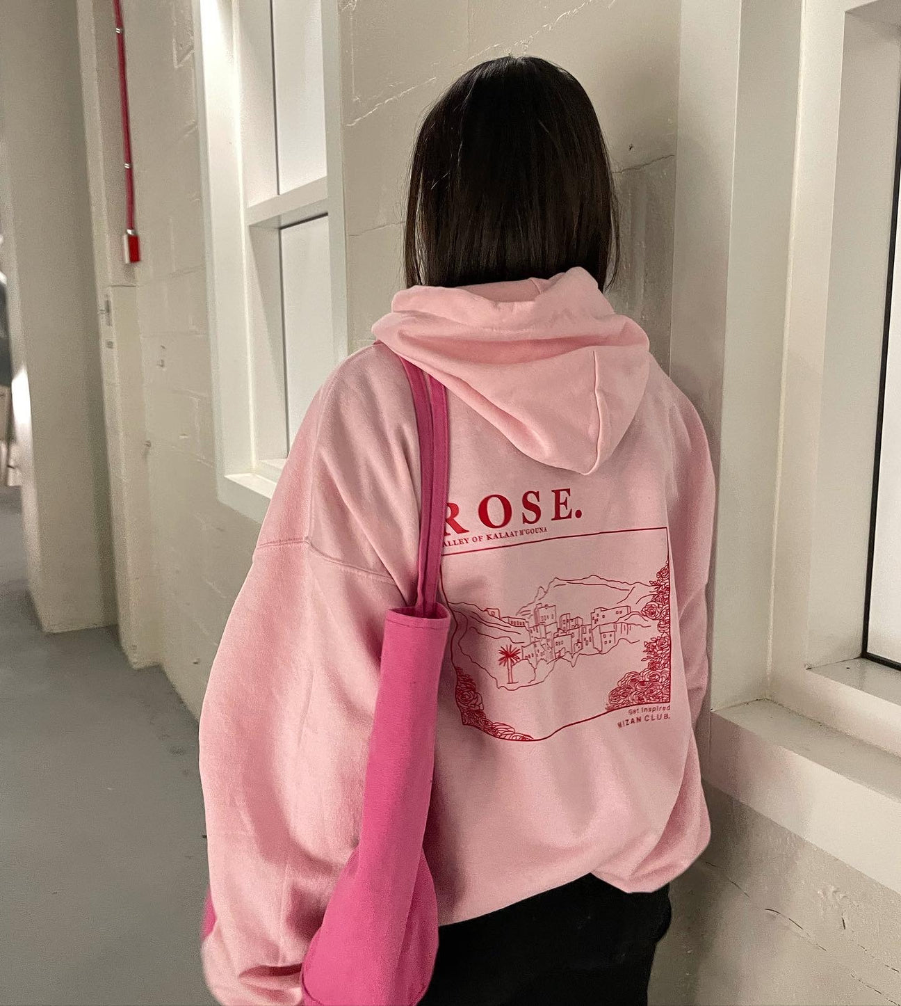 Rose Valley Oversized Hoodie