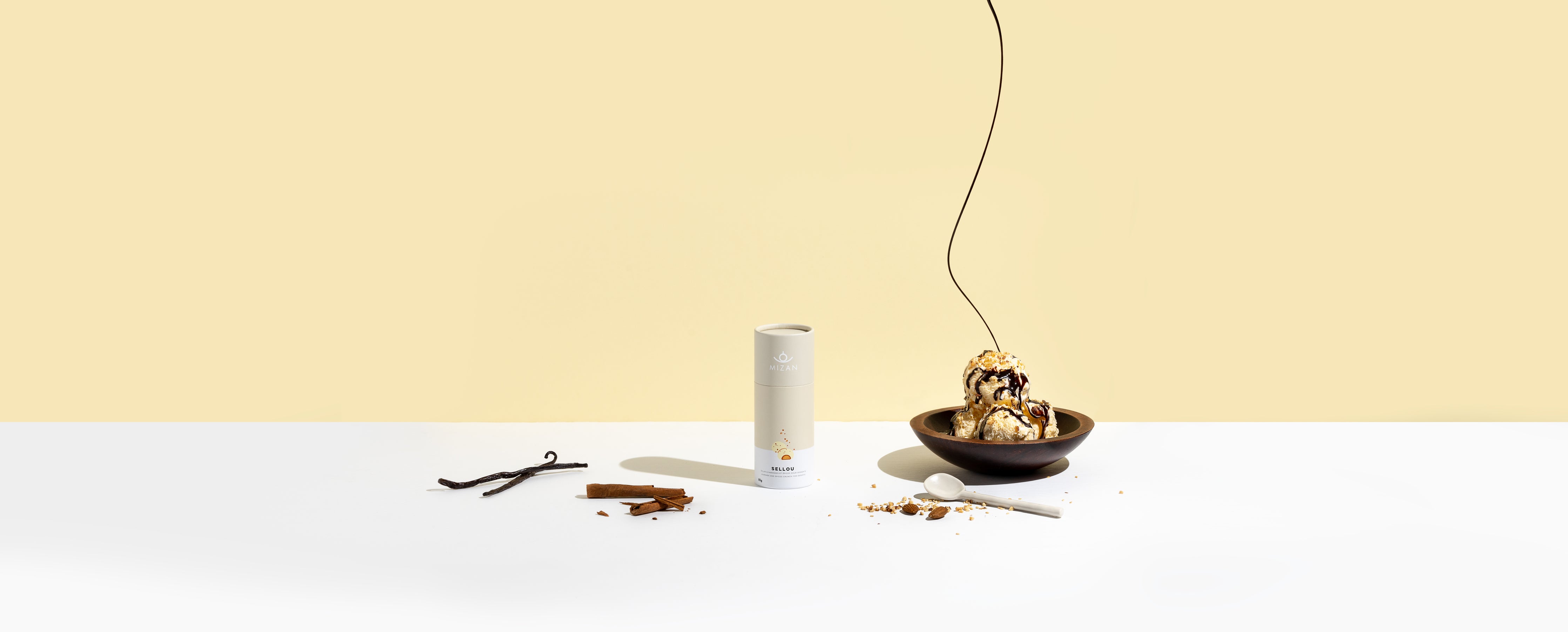 Organic handcrafted unique dukka dessert blend